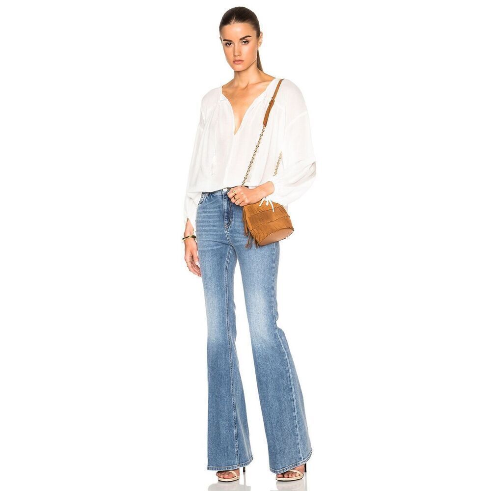 ✨Anthropologie M.I.H JEANS Stevie Berg Wash Sz 32 Jeans✨